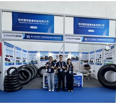„Fuchun Tyres“ demonstruoja visą savo produktų liniją 2026 m. Kinijos (Guangr...